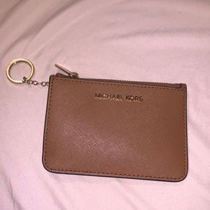 EUC Michael Kors wallet keychain
